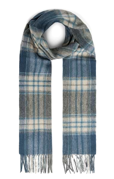 Country Check Lambswool Scarf