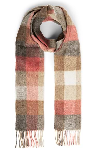 Country Check Lambswool Scarf