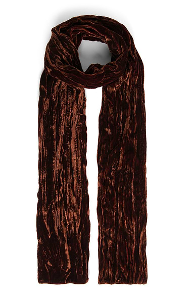 Silk Velvet Scarf