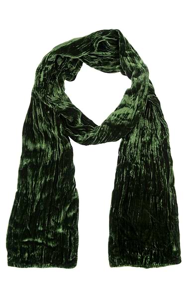 Silk Velvet Scarf