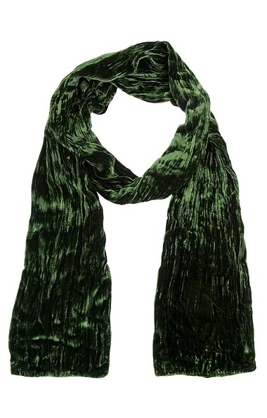 Silk Velvet Scarf