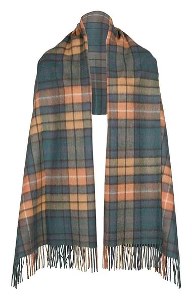 Ladies Lambswool Tartan Stole
