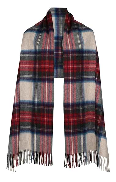 Ladies Lambswool Tartan Stole