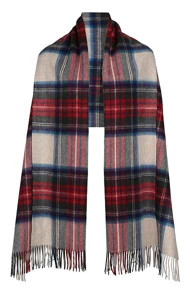 Ladies Lambswool Tartan Stole
