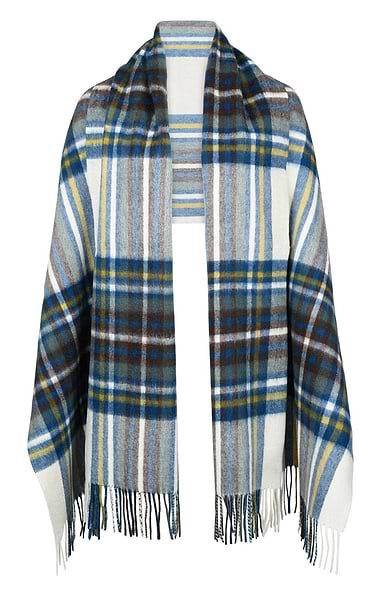 Ladies Lambswool Tartan Stole