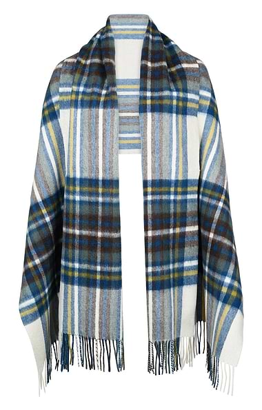 Ladies Lambswool Tartan Stole