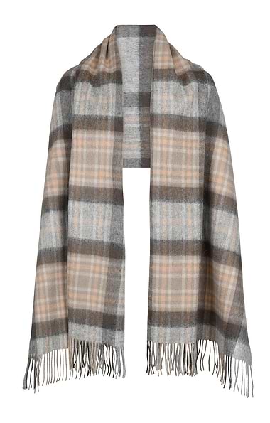 Ladies Lambswool Tartan Stole