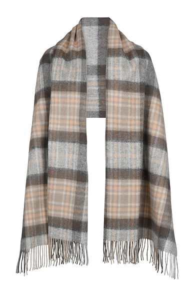 Ladies Lambswool Tartan Stole