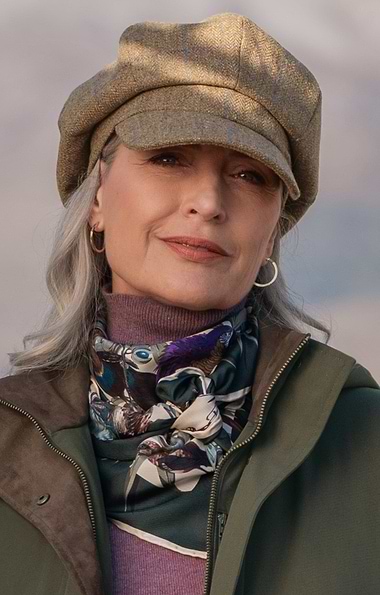 Ladies Four Seasons Silk Scarf