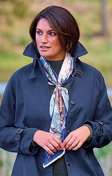 Ladies Four Seasons Silk Scarf