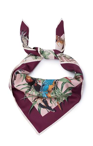 Ladies Four Seasons Silk Scarf