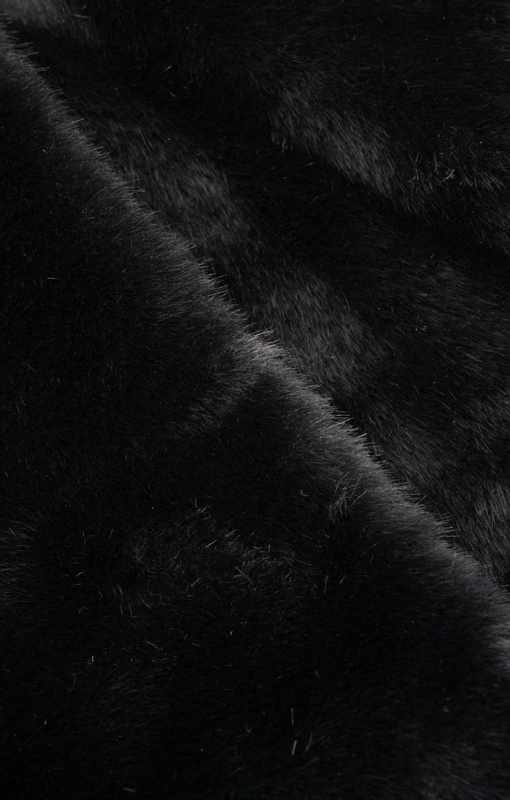Ladies Faux Fur Hooded Gilet, Black - House of Bruar