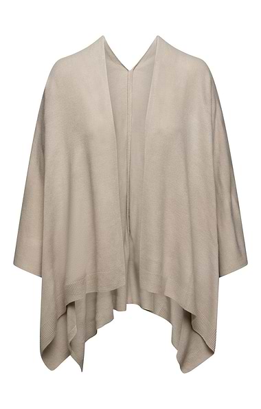 Ladies Plain Wool Cape
