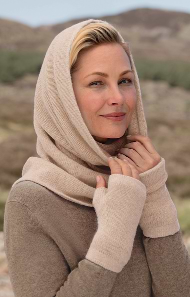 Ladies Gauzy Cashmere Snood