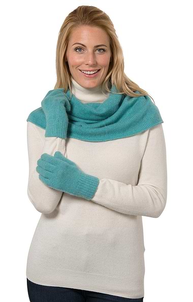 Ladies Gauzy Cashmere Snood