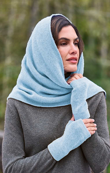 Ladies Gauzy Cashmere Snood