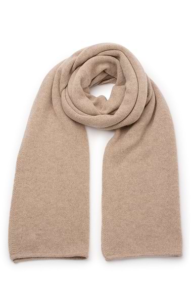 Ladies Large Gauzy Cashmere Scarf
