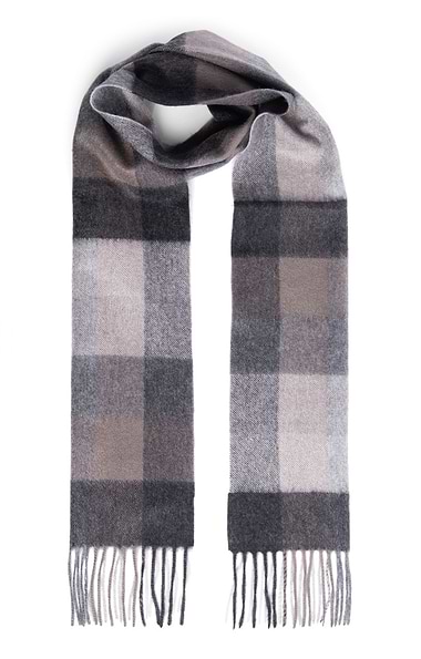 Ladies Cashmere Check Scarf