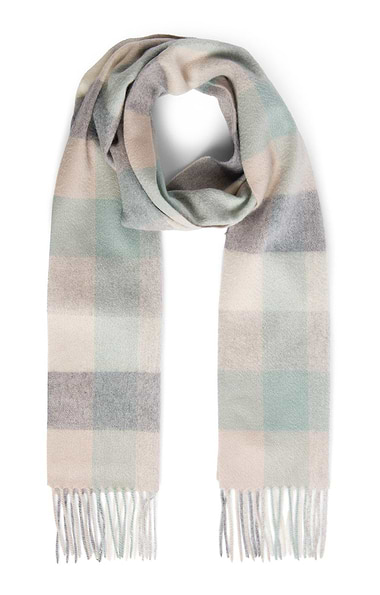 Ladies Cashmere Check Scarf