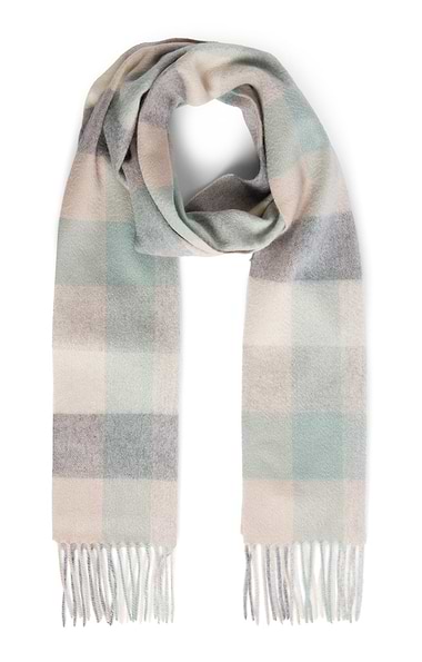 Ladies Cashmere Check Scarf
