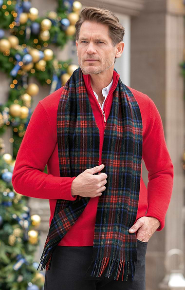 Cashmere Tartan Scarf