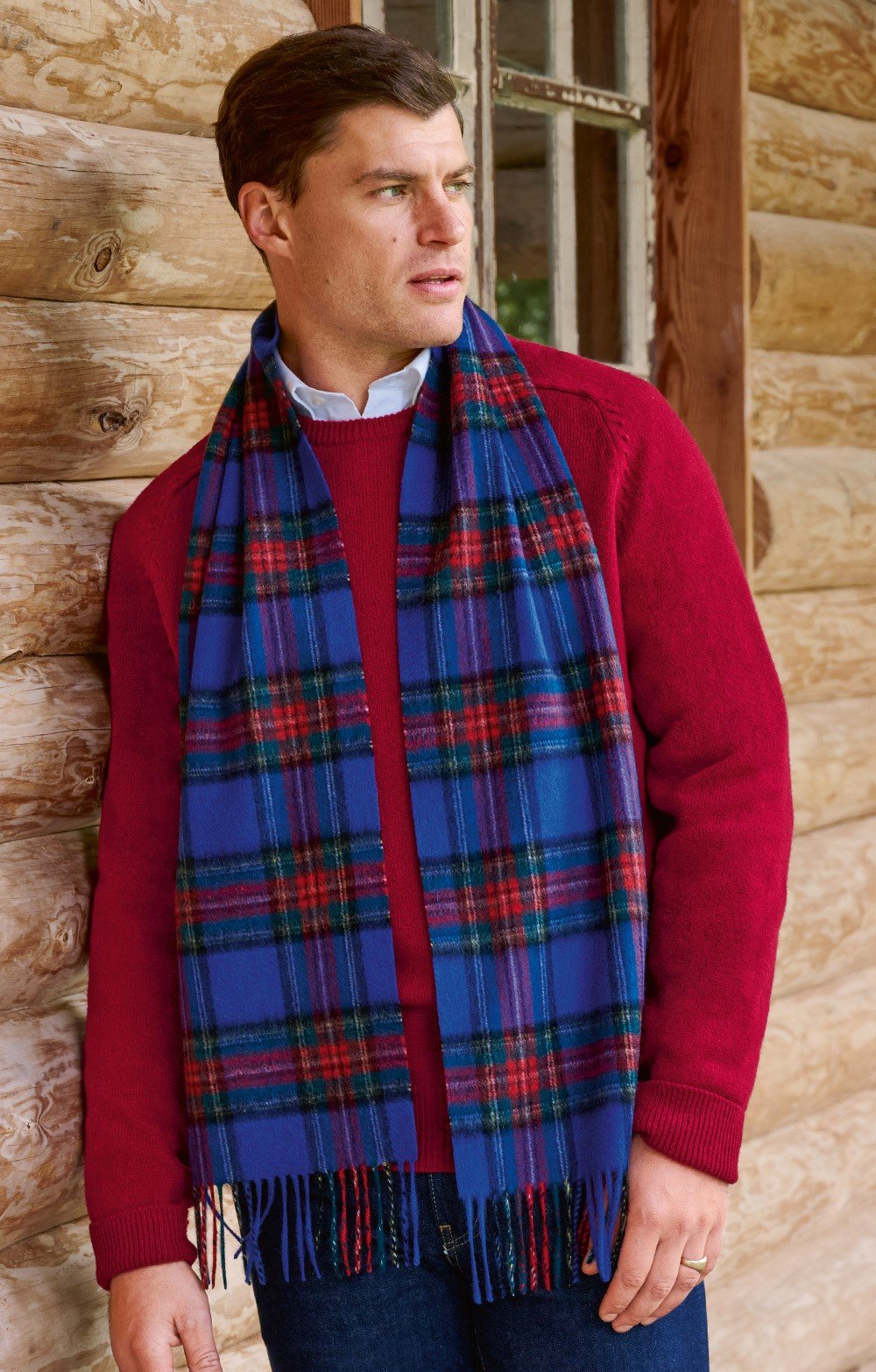 Cashmere Tartan Scarf