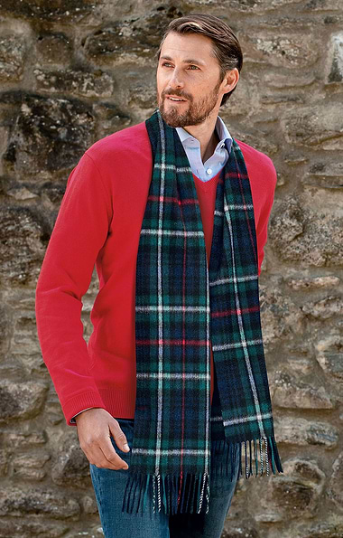 Cashmere Tartan Scarf