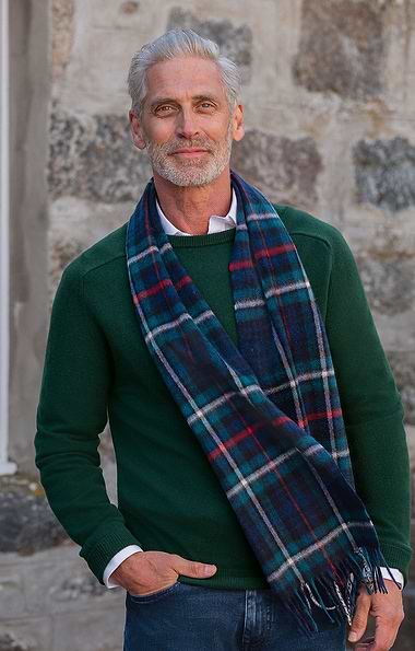 Cashmere Tartan Scarf