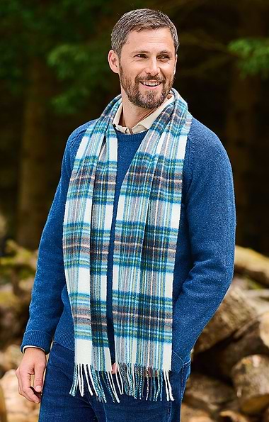 Cashmere Tartan Scarf
