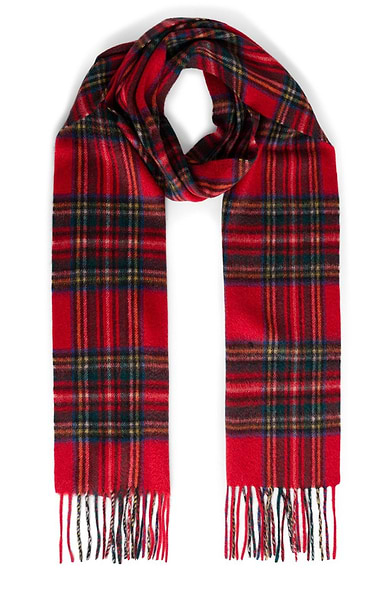 Cashmere Tartan Scarf