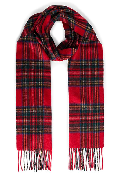 Cashmere Tartan Scarf