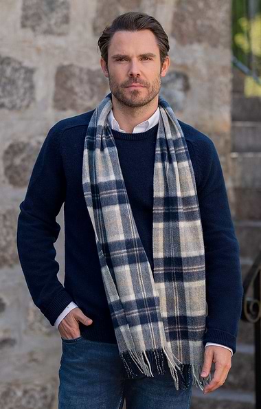 Cashmere Tartan Scarf