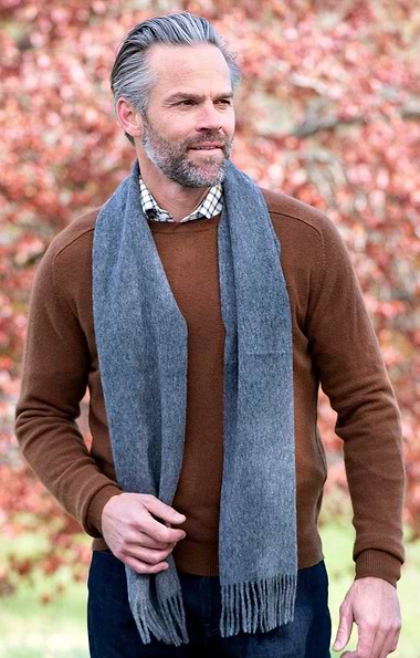 Cashmere Plain Scarf