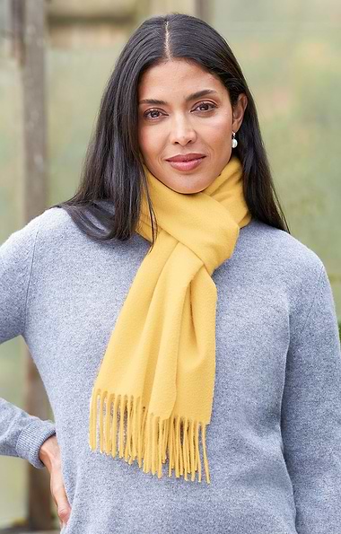 Cashmere Plain Scarf