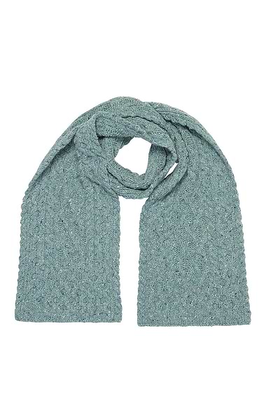 Ladies Luxe Aran Scarf