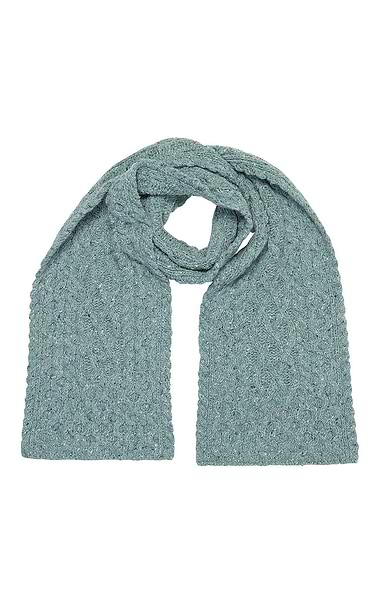Ladies Luxe Aran Scarf