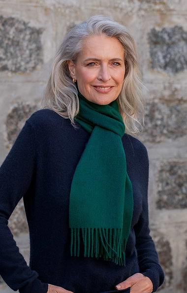 Lambswool Plain Scarf