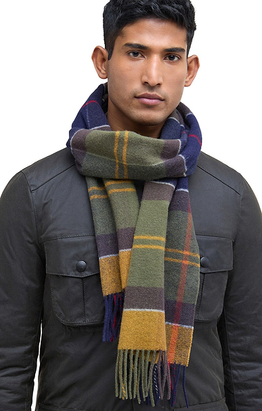 Unisex Barbour Inverness Tartan Scarf