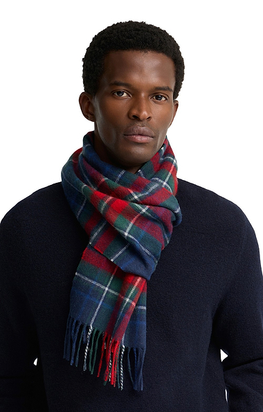 Unisex Barbour Check Scarf