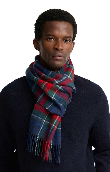 Unisex Barbour Check Scarf