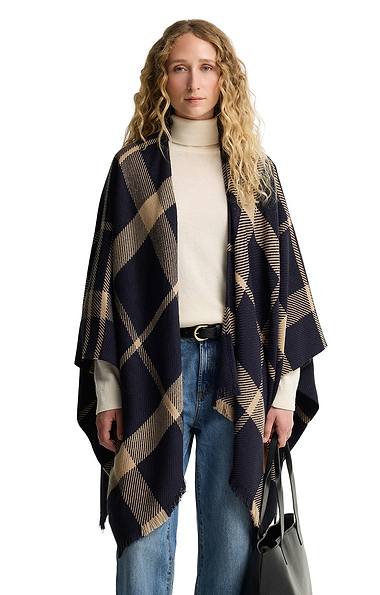Ladies Barbour Isabelle Tartan Serape