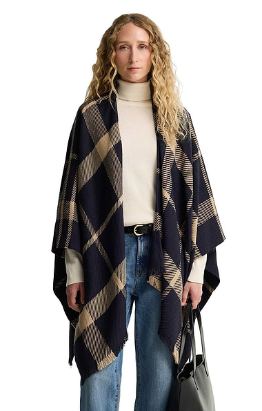 Ladies Barbour Isabelle Tartan Serape