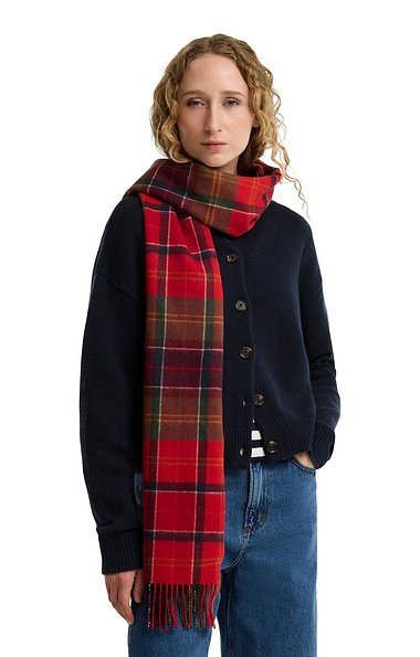 Ladies Barbour Serena Tartan Scarf