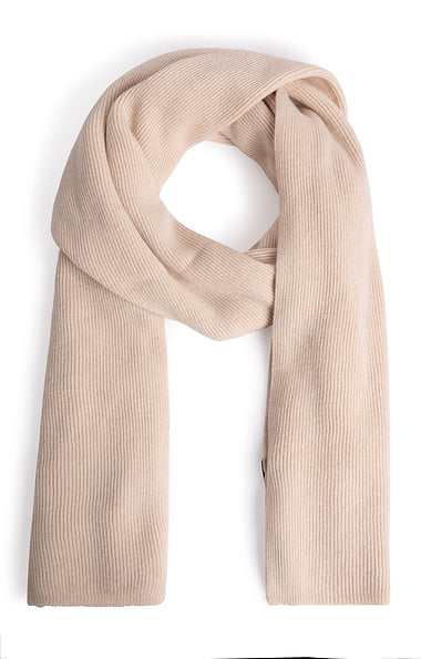 Ladies Cashmere Ribbed Shawl
