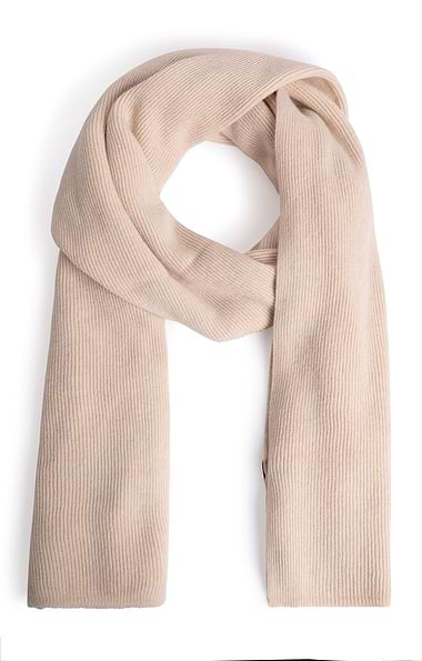 Ladies Cashmere Ribbed Shawl