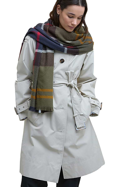 Ladies Barbour Blair Tartan Scarf