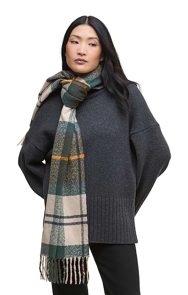 Ladies Barbour Deanna Tartan Scarf