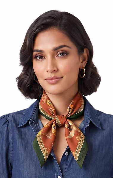 Ladies Hartwell Sabrina Italian Silk Scarf
