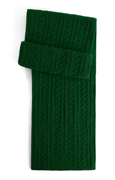 Ladies Cable Knit Scarf