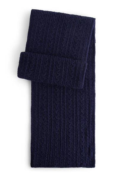 Ladies Cable Knit Scarf